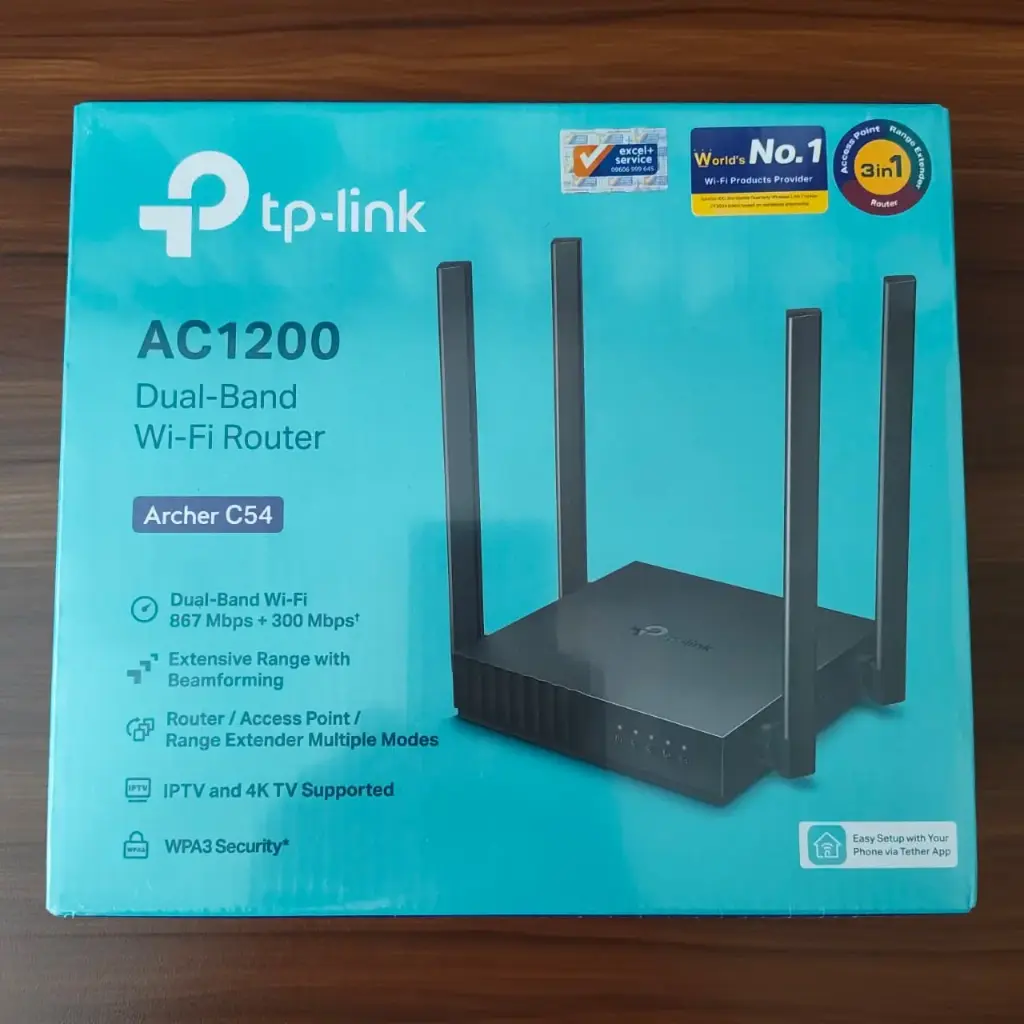 TP-Link Archer C54 AC1200 Dual Band Wi-Fi Router