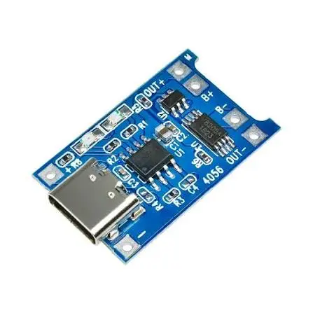 TP4056 1A Li-ion Battery Charging Module with Type-C Protection