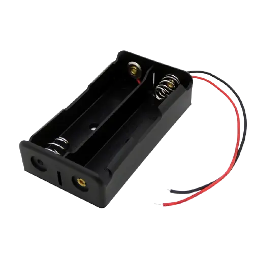 18650 Li-ion Battery Holder Case - Dual Slot (7.4V)