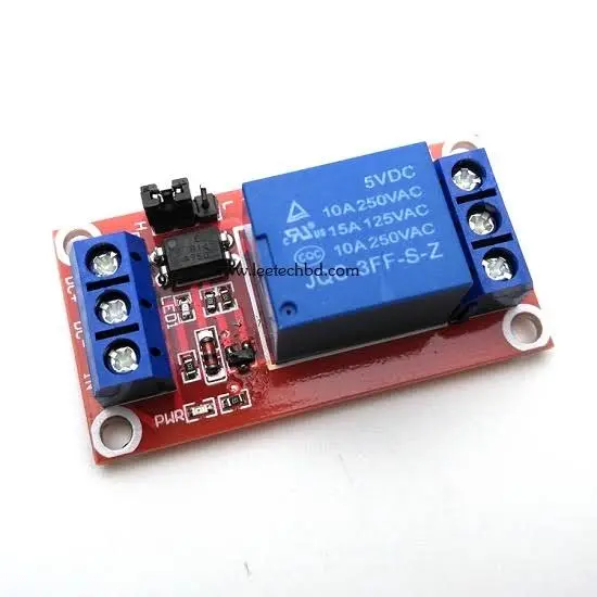 5V 1-Channel Relay Module with Optocoupler Isolation