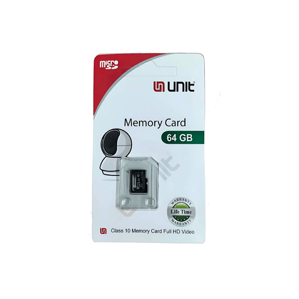 Unit MicroSD 64 GB Memory Card