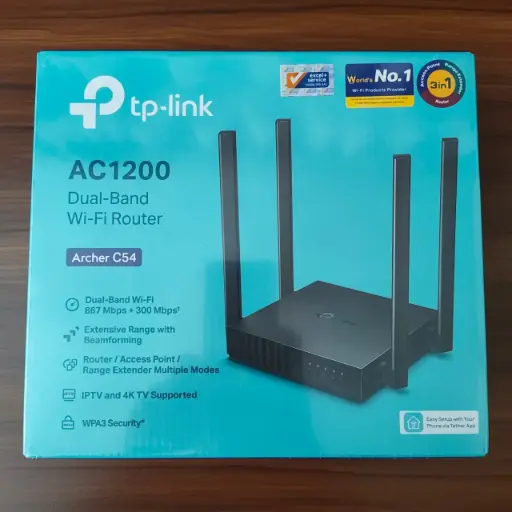 [router-tp-link-c54] TP-Link Archer C54 AC1200 Dual Band Wi-Fi Router